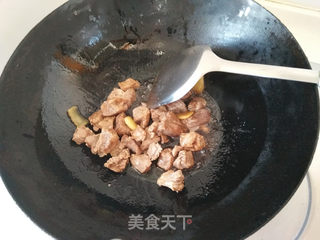 椰汁咖喱牛肉饭的做法步骤：4