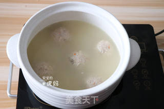 蟹粉狮子头的做法步骤:10
