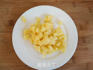 维尼熊咖喱海鲜饭的做法步骤:4