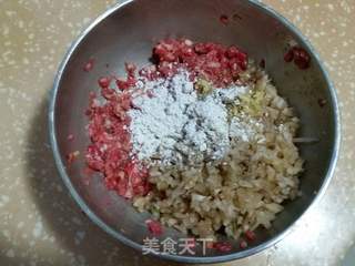 雪莲果肉饼酿蛋的做法步骤:5