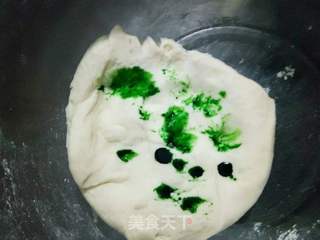 彩色卷的做法步骤:4