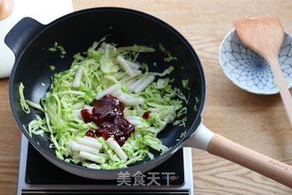 新派炒年糕的做法步骤:6