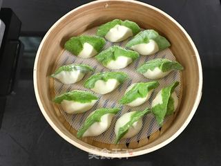 翡翠饺子的做法步骤:15