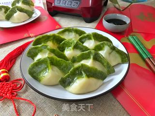 翡翠饺子的做法步骤:17