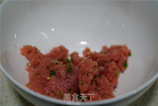 西兰花鲜肉饺子的做法步骤:3