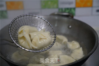 西兰花鲜肉饺子的做法步骤:9