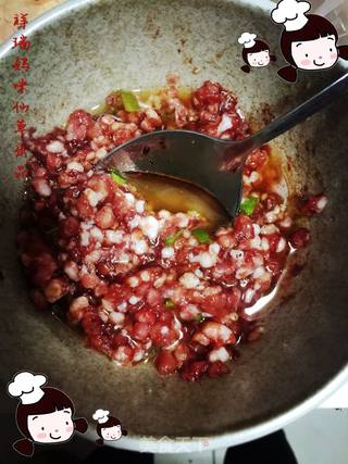 仙草阁私房菜(素食主义)--腊月十四先开胃麻婆豆腐的做法步骤:3