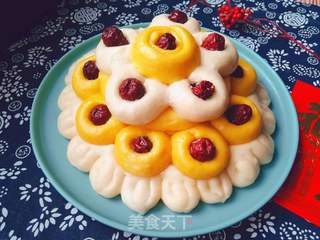 二十八蒸枣花的做法步骤:23