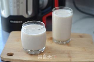 榛仁葡萄干豆浆的做法步骤:6