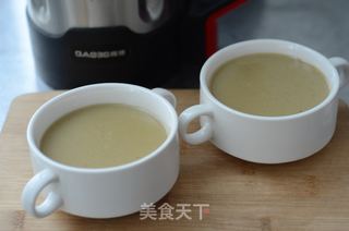 薏米木瓜花粉绿豆浆的做法步骤:6