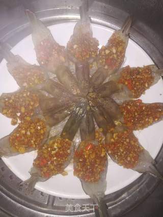 花开富贵虾的做法步骤:11