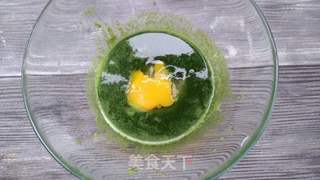 网红菠菜饼的做法步骤:4