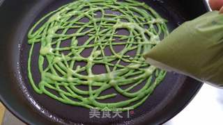 网红菠菜饼的做法步骤:7