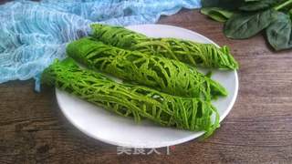 网红菠菜饼的做法步骤:9
