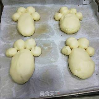 小脚丫面包的做法步骤:13