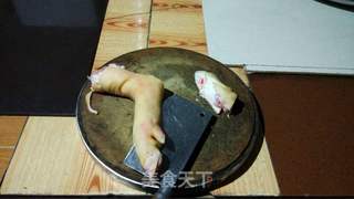 猪脚解剖法的做法步骤:7