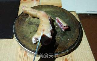 猪脚解剖法的做法步骤:15