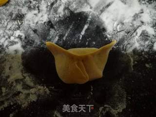 手工金元宝饺子的做法步骤:7