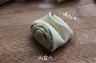 香葱花卷的做法步骤:12