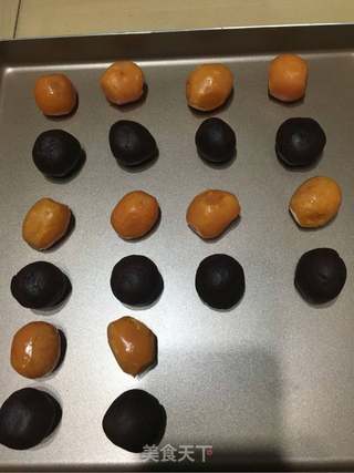 蛋黄月饼的做法步骤:5