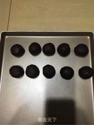蛋黄月饼的做法步骤:6