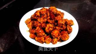 宫保带鱼的做法步骤:12