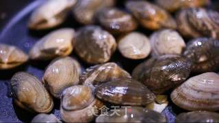 酒蒸蛤蜊的做法步骤:3