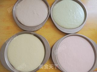 彩虹书形双层蛋糕的做法步骤:12