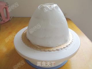芭比娃娃蛋糕的做法步骤:25