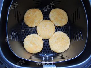 豆沙炸糕的做法步骤:12