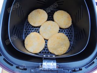 豆沙炸糕的做法步骤:14