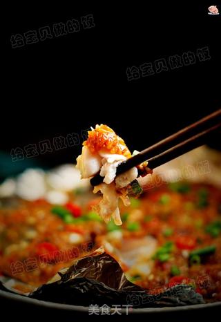 蒜香锡纸烤鱼的做法步骤：16