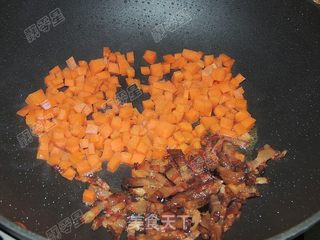 腊肉香菇焖饭的做法步骤:5