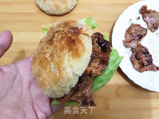 烧饼里脊的做法步骤:11