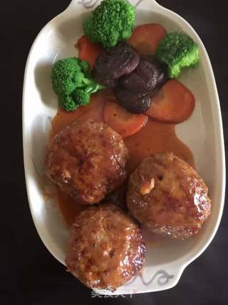 汉堡肉饼的做法步骤:8