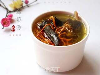 虫草花鸡汤的做法步骤:11
