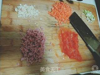 妈妈的好味道—炒饭的做法步骤:2