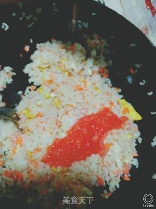 妈妈的好味道—炒饭的做法步骤:5