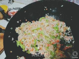 妈妈的好味道—炒饭的做法步骤:6