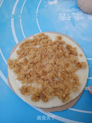 双色肉松猪蹄卷的做法步骤：11