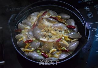 酱汁花蛤的做法步骤:7
