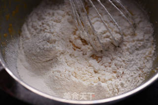 南瓜戚风的做法步骤:7
