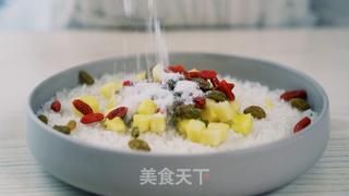 什锦菠萝蒸饭的做法步骤：6