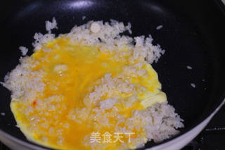 蛋炒饭的做法步骤:6