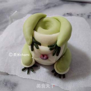 旅行青蛙馒头的做法步骤:10