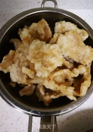 锅包肉的做法步骤:8