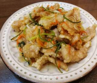 锅包肉的做法步骤:11