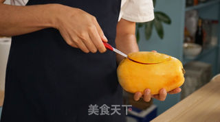 木瓜银耳莲子羹的做法步骤:2