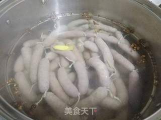 黑椒脆皮肠的做法步骤:11