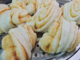 辣酱花卷的做法步骤:10